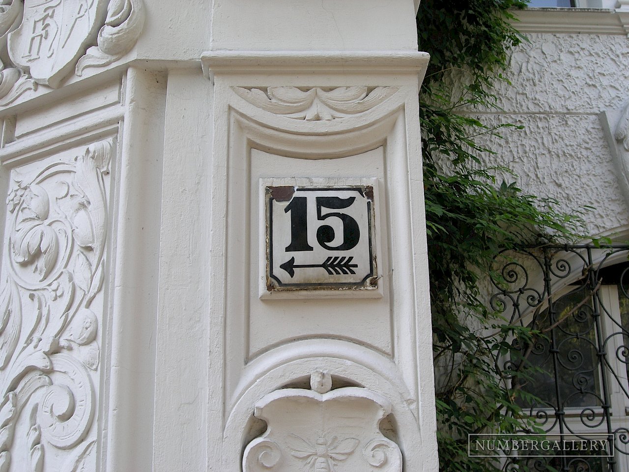 Hausnummer in Berlin