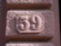 Hausnummer in Frankfurt am Main