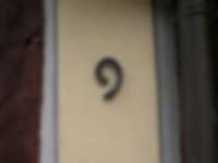 Hausnummer in Endingen