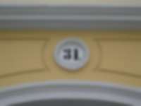 Hausnummer in Dresden