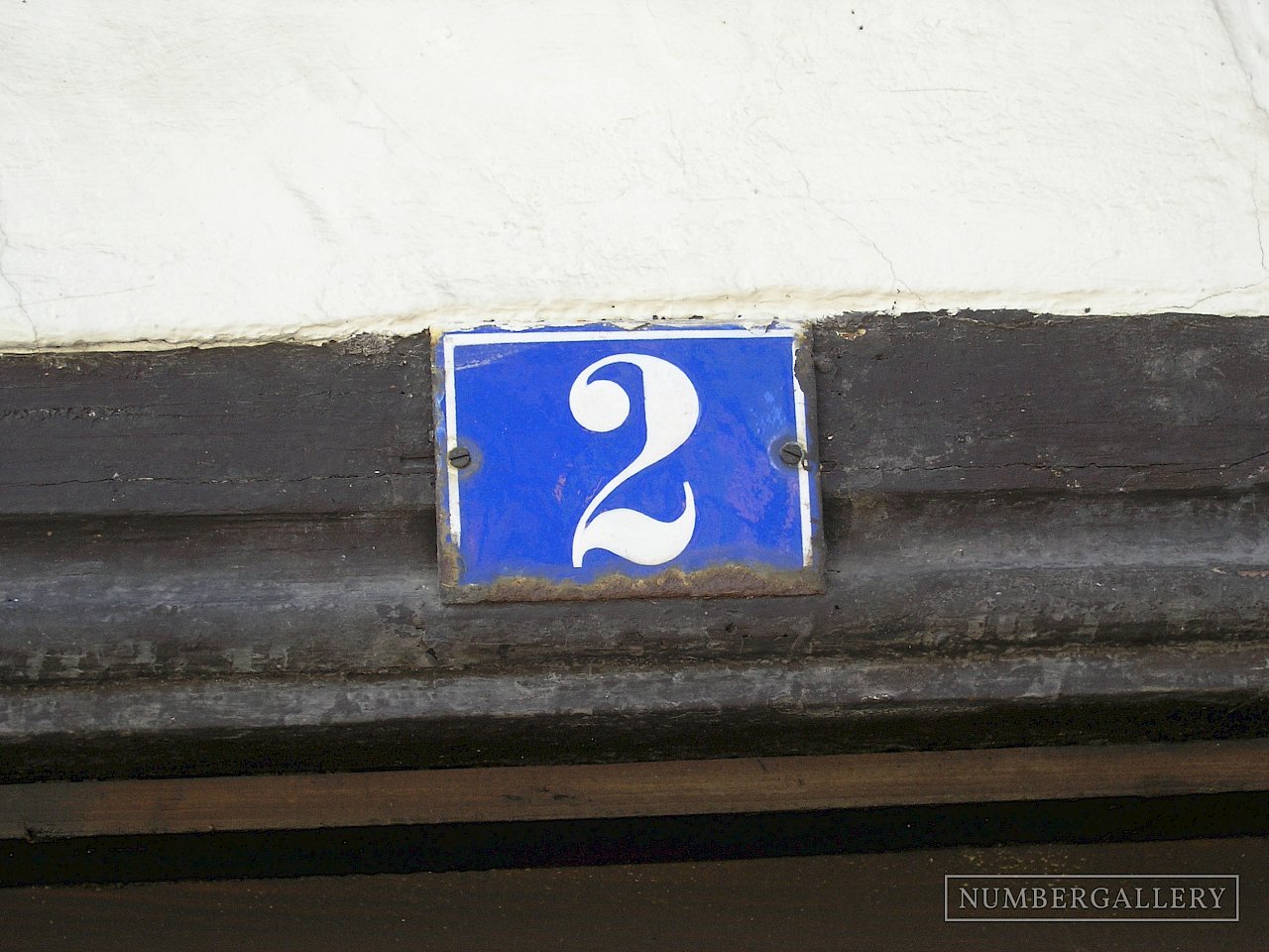 Hausnummer in Quedlinburg