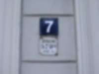 Hausnummer in Meißen