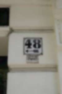 Hausnummer in Berlin