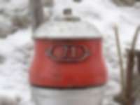 Hydrant im Winter