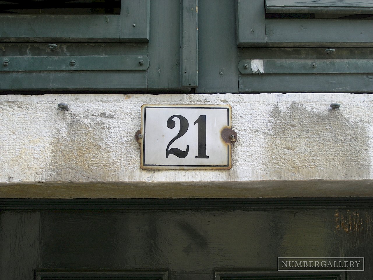 Hausnummer in Solothurn