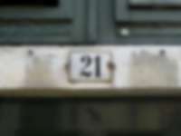 Hausnummer in Solothurn