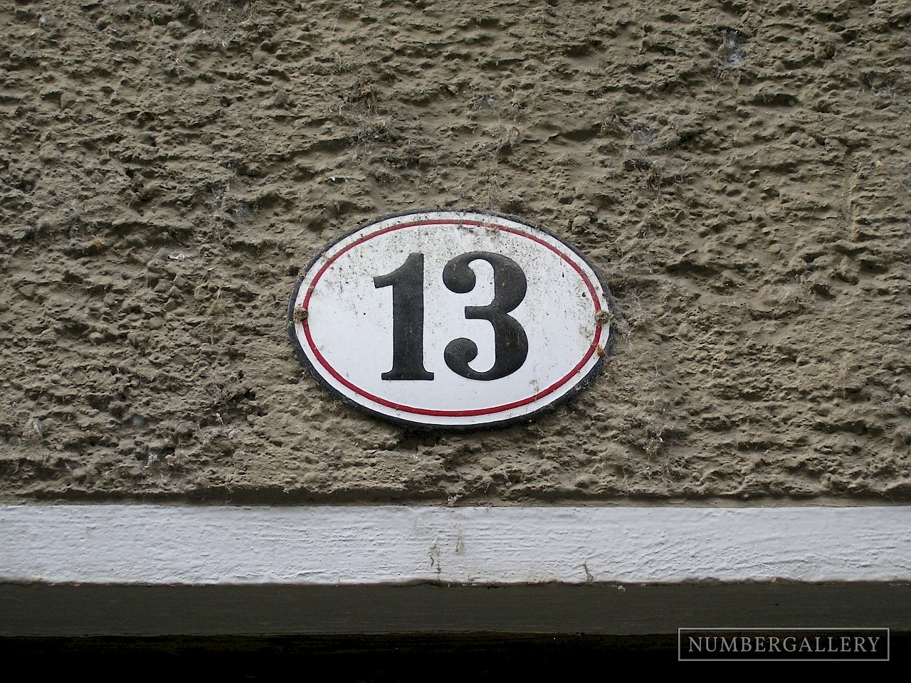 Hausnummer in Konstanz