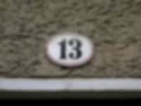 Hausnummer in Konstanz