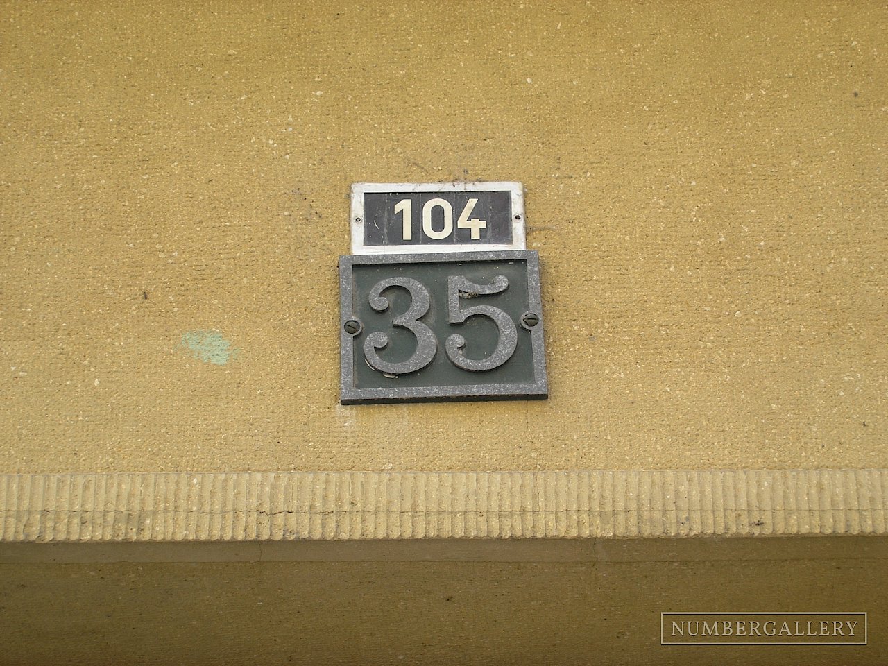 Hausnummer in Yverdon
