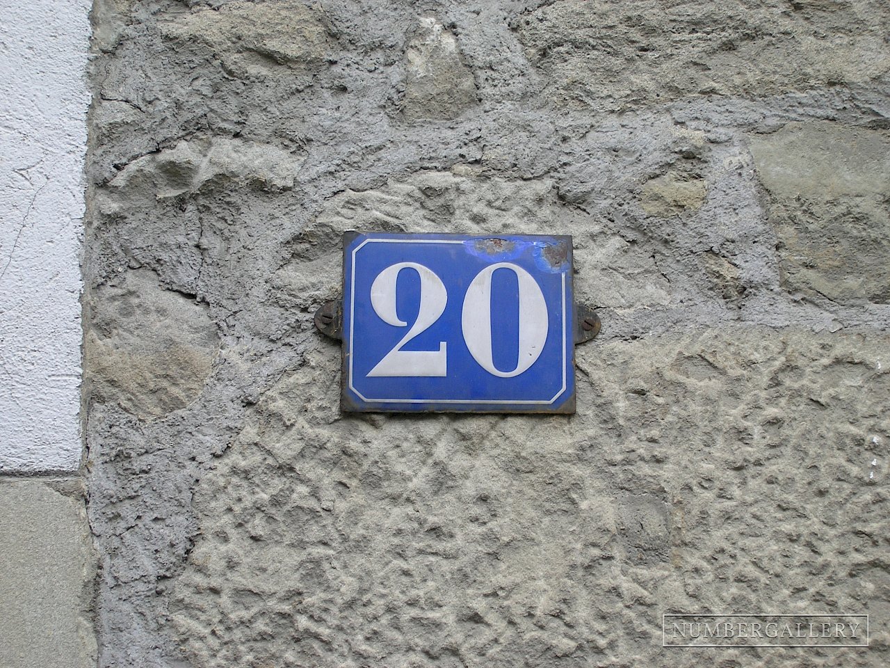 Hausnummer in Zürich