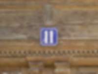 Hausnummer in Quedlinburg