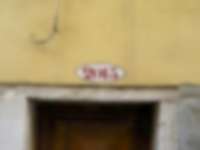 Hausnummer in Venedig / Venice