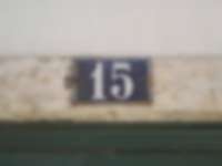 Hausnummer in Lisboa / Lissabon