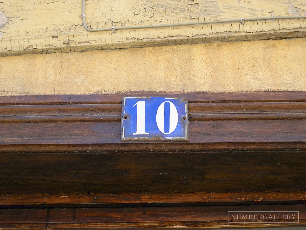 Hausnummer in Quedlinburg