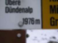 Höhenangabe im Berner Oberland