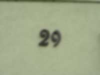 Hausnummer in Zittau