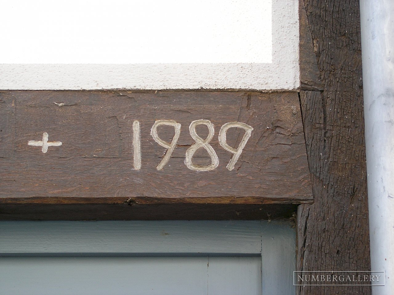 Fachwerk-Jahreszahl in Friedberg