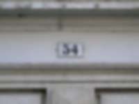 Hausnummer in Solothurn