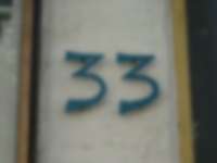 Hausnummer in Friedberg