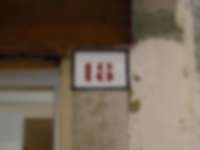 Hausnummer in Venedig / Venice