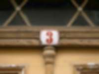 Hausnummer in Zittau