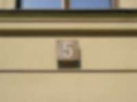 Hausnummer in Berlin