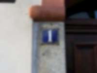 Hausnummer in Bautzen