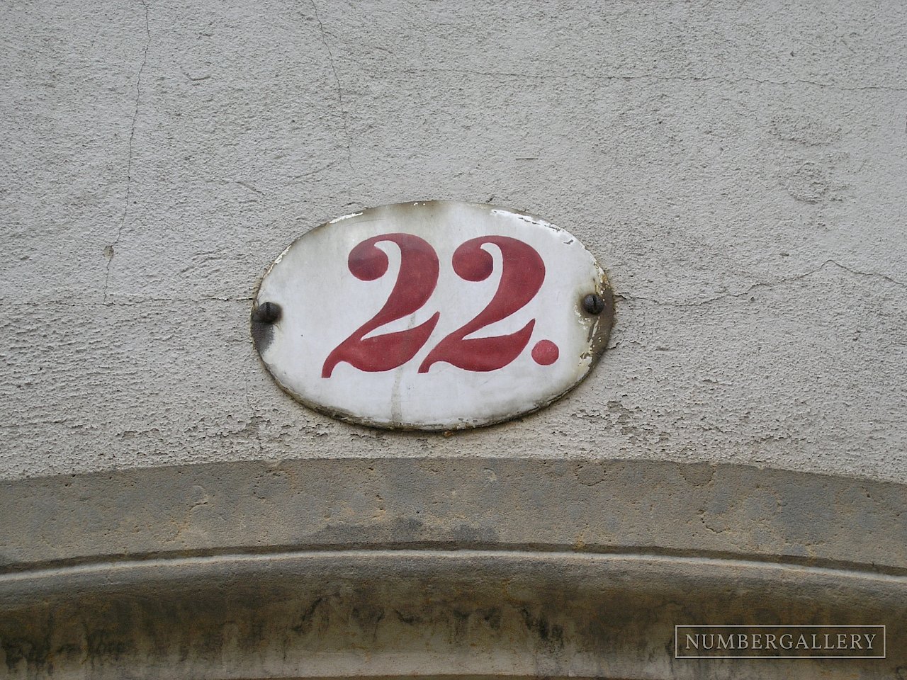 Hausnummer in Zittau