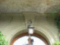 Hausnummer mit Laterne in Bern