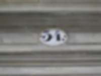 Hausnummer in Dresden