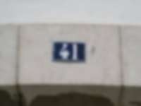 Hausnummer in Lisboa / Lissabon