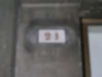 Hausnummer in Venedig / Venice