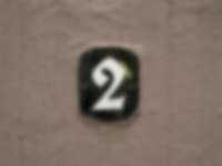 Hausnummer in Ladenburg