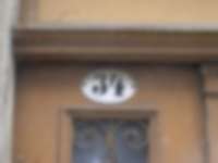 Hausnummer in Zittau