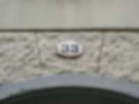 Hausnummer in Konstanz