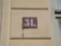 Hausnummer in Wismar