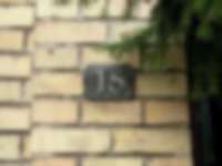 Hausnummer in Ladenburg