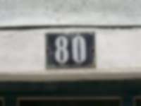 Hausnummer in Lisboa / Lissabon