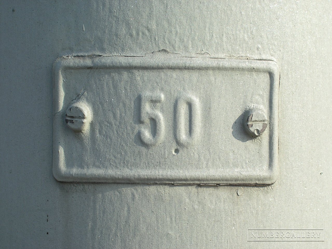 Pfostenmarkierung in Frankfurt am Main