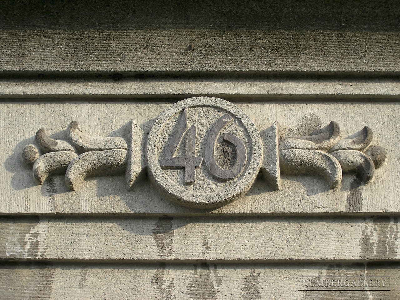 Hausnummer in Bern