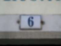 Hausnummer in Solothurn