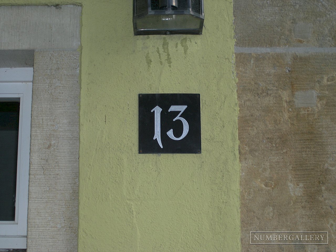 Hausnummer in Meißen