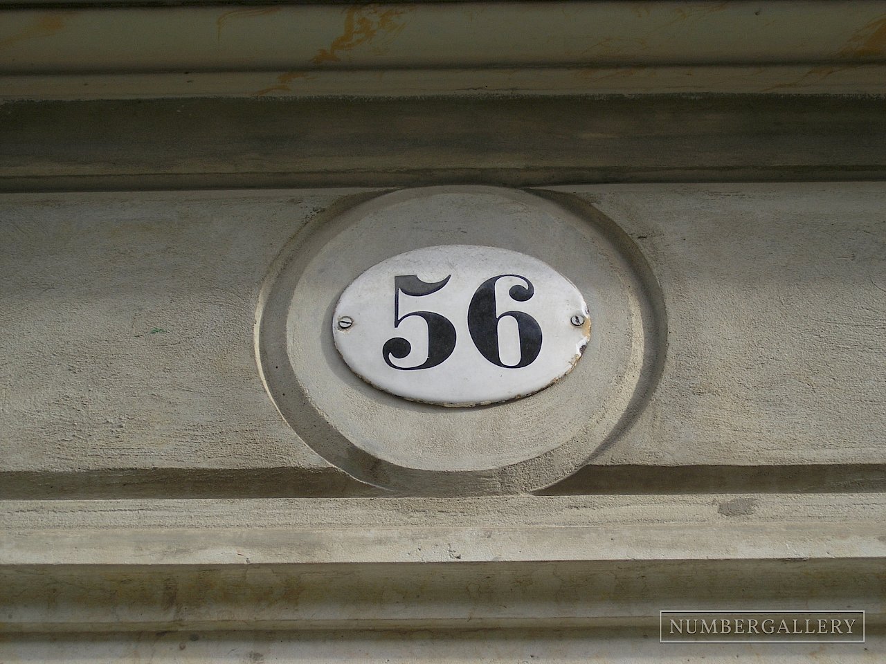 Hausnummer in Dresden