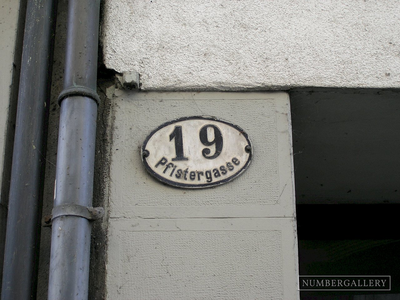 Hausnummer in Luzern