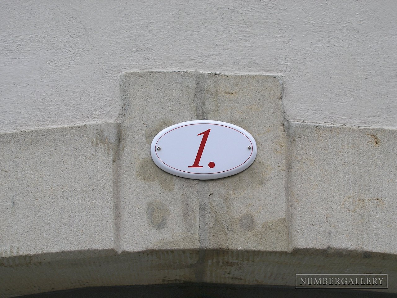 Hausnummer in Zittau