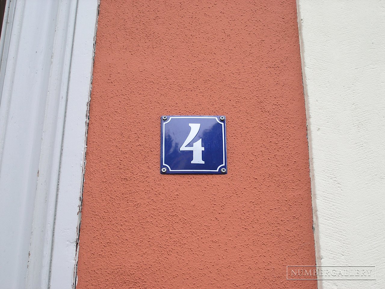 Hausnummer in Naumburg