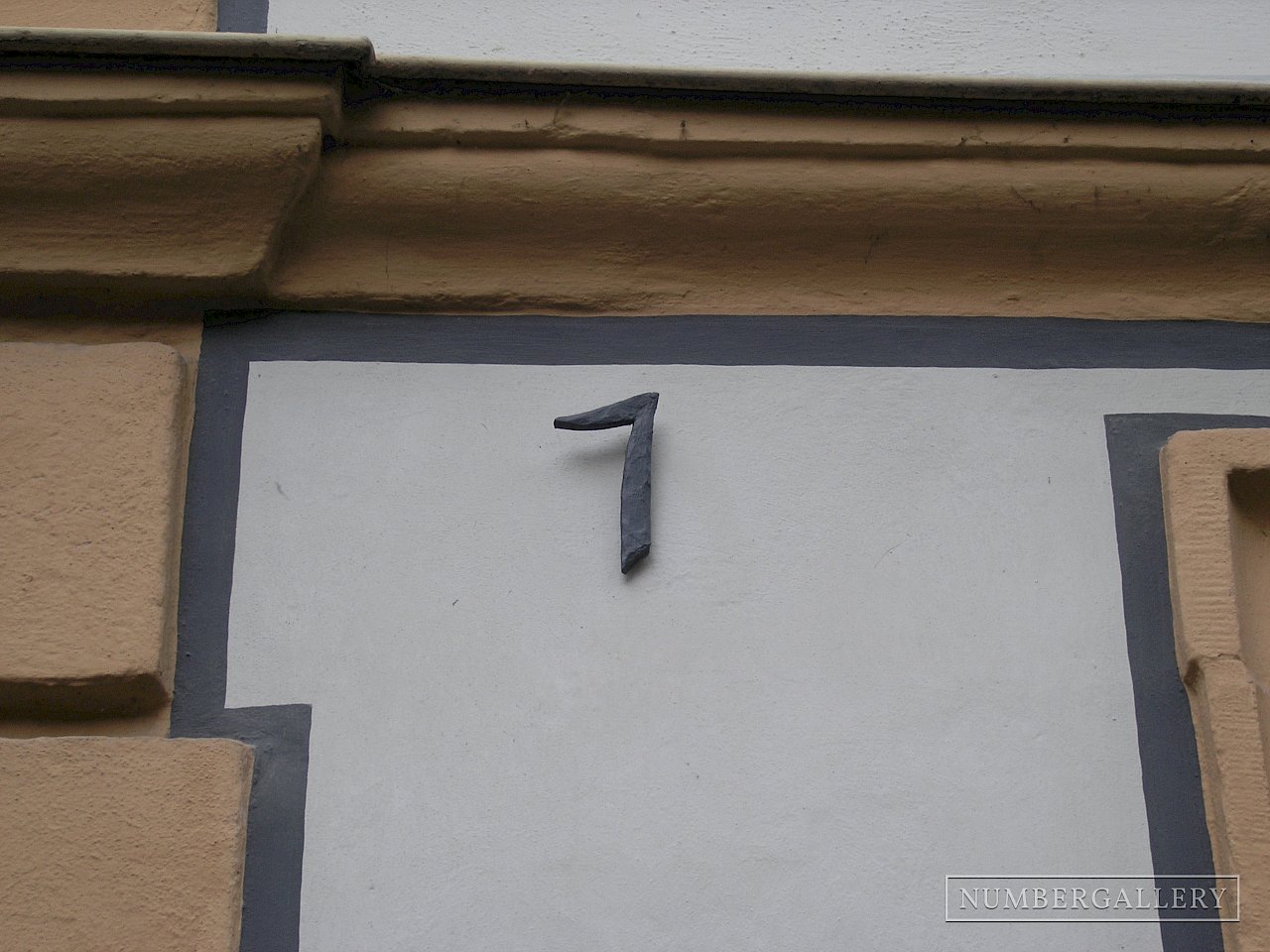 Hausnummer in Bamberg