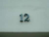 Hausnummer in Wurzen