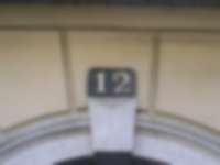 Hausnummer in Lugano