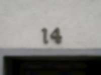 Hausnummer in Naumburg